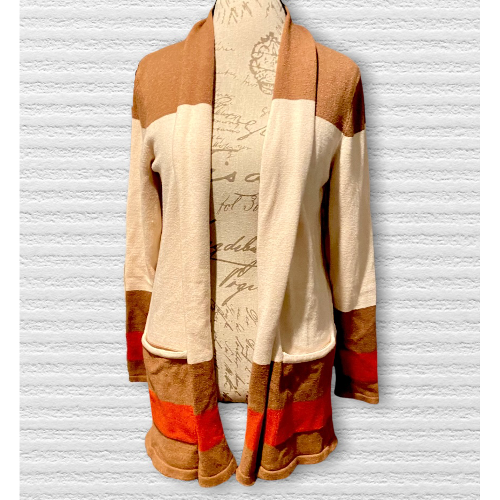 Verve Ami Open Front Cardigan w/pockets